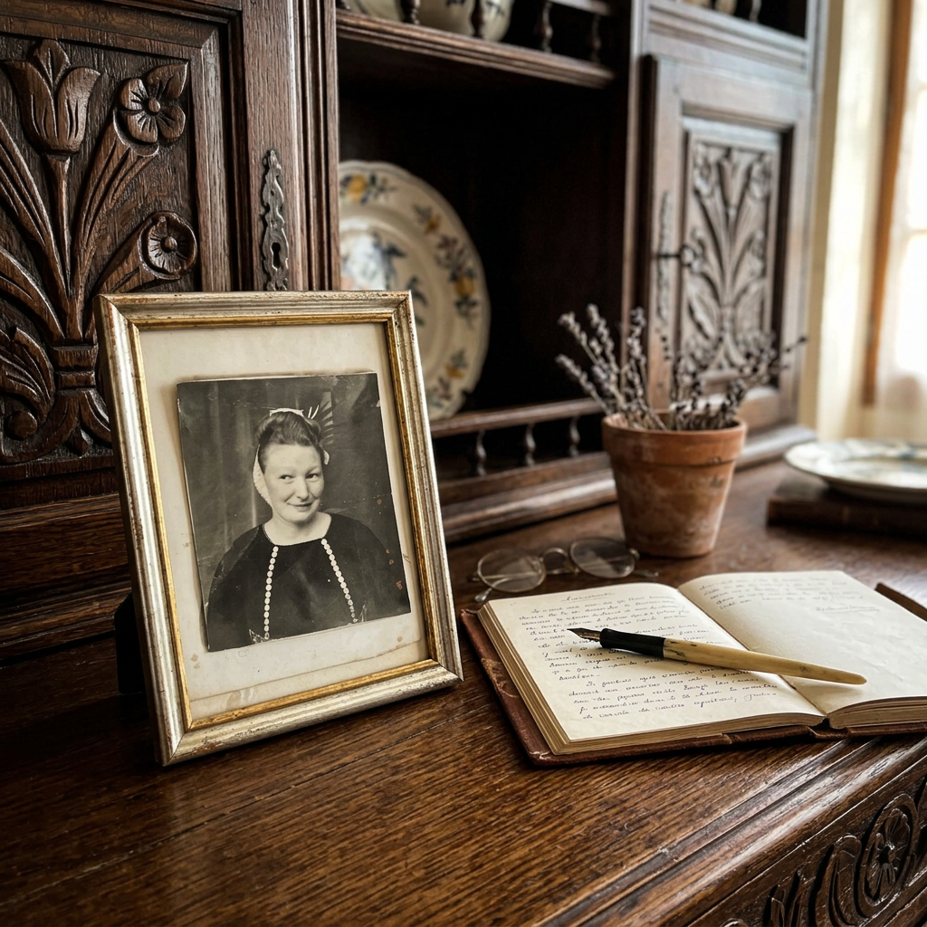 Portrait de ma grand-mère : s'inspirer du passé pour transmettre sa mémoire familiale.